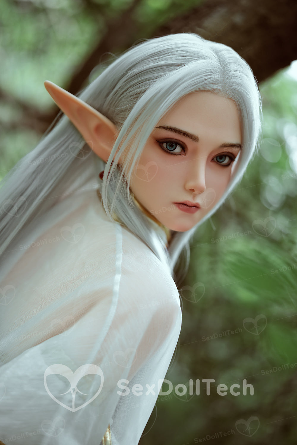 US Stock – YAMIEE Nolia Unique Design 160cm/5ft25 K66 Silicone Head & TPE Body Big Tits Sex Doll Adult Full Size Female Love Doll (Free 2ND Head)