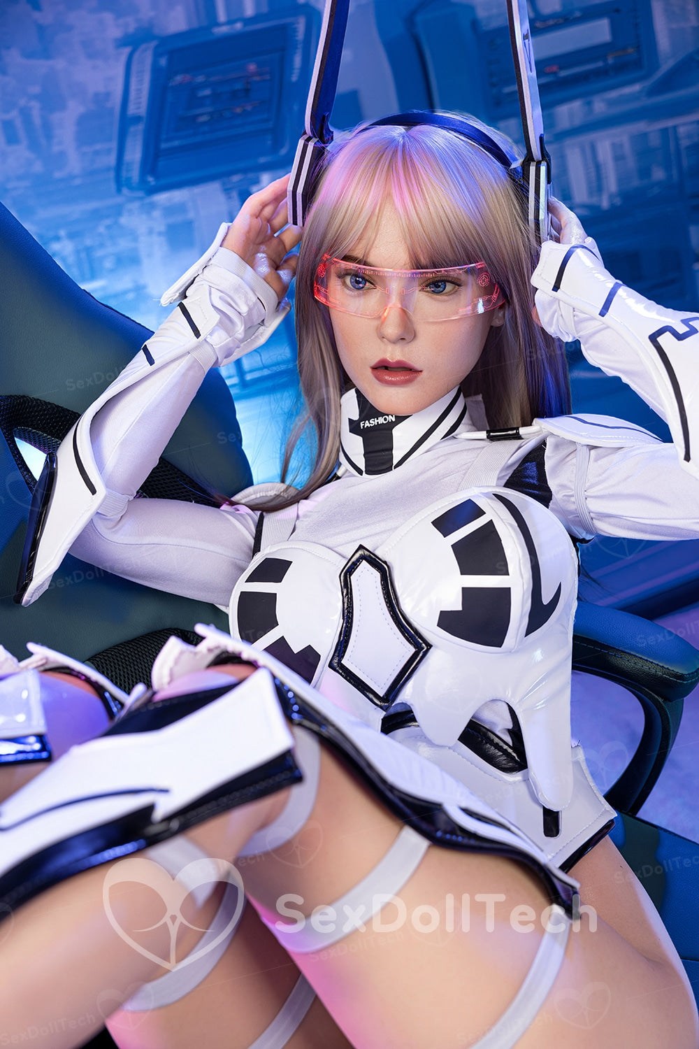 US Stock – YAMIEE Vexa 163cm/5ft34 SNK41 Unique Design Full Body Big Breasts Adult TPE Female Sex Doll (Free 2ND Head)