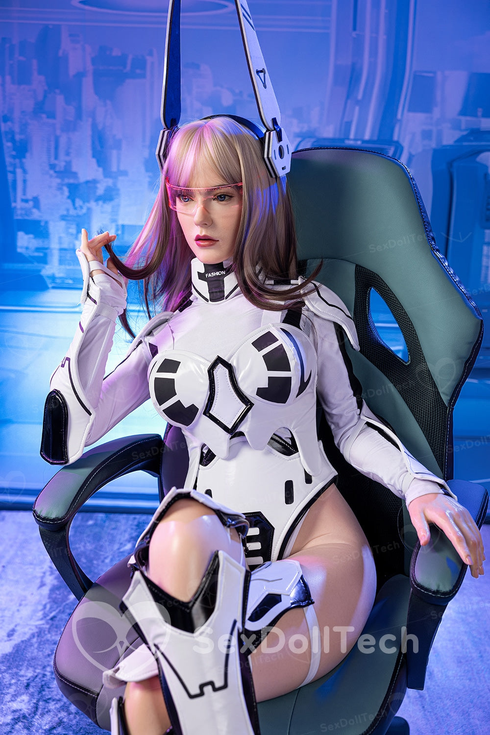 US Stock – YAMIEE Vexa 163cm/5ft34 SNK41 Unique Design Full Body Big Breasts Adult TPE Female Sex Doll (Free 2ND Head)