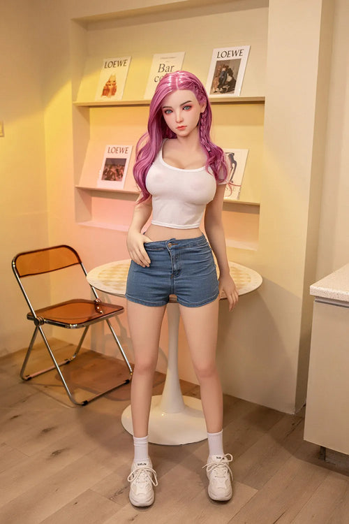 US Stock – Delilah Plus 150cm #115 Real Life Small Breasts TPE Sex Doll Adult Affordable Female Sex Love Doll